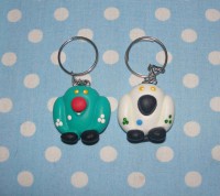 Chaveiro Corujinha Personalizada Biscuit Mania